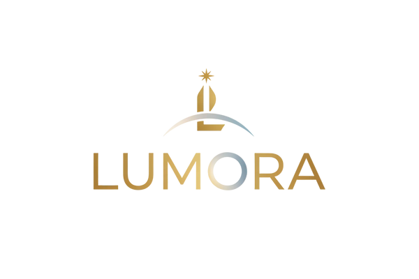 a logo for LUMORA